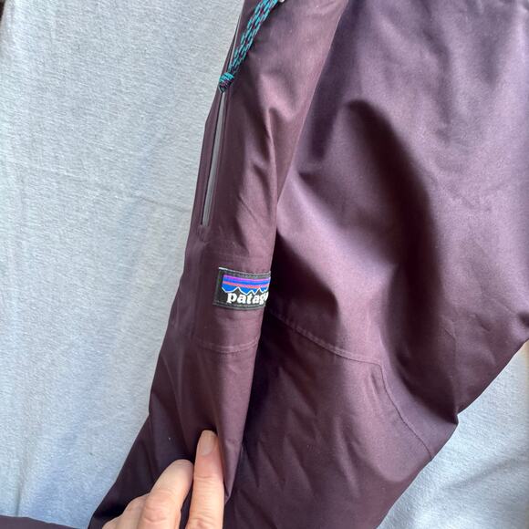NEW W TAGS Patagonia Men's Insulated Powder Town Snow Pants Ski Small‎ Plum - Picture 6 of 12